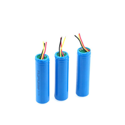 UN38.3 πιστοποίησε 3,7 Β 2400mah 18650 επαναφορτιζόμενη μπαταρία με επίπεδης κορυφής 0.05kg