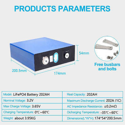 MSDS 3000times 3,2 Β 280ah Lifepo4 ιονικές μπαταρίες λίθιου μπαταριών Prismatic