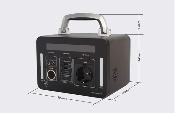 ROHS PSE φορητή 300Wh λίθιου ισχύος της μπαταρίας μπαταρία γεννητριών πακέτων ηλιακή