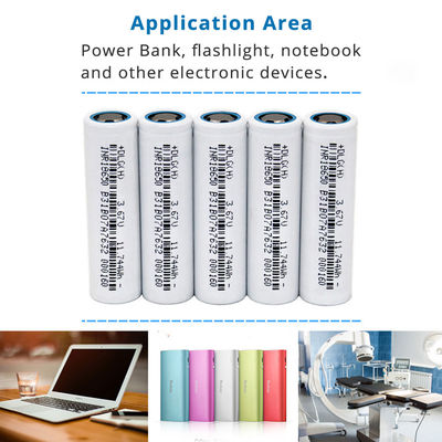 INR 18650 υψηλής ικανότητας 3.7V 3200mAh ιονική μπαταρία λίθιου κυλινδρική