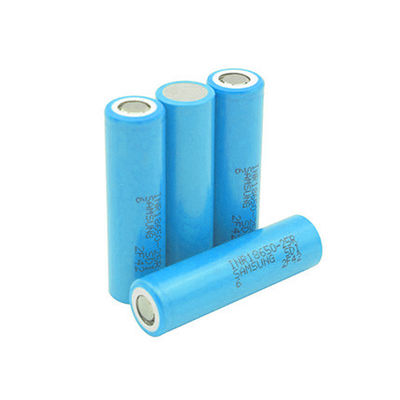 Ηλεκτρικά ποδήλατα 3.7V 2500mAh 20A 25R 18650 ιονική μπαταρία 0.05kg λίθιου