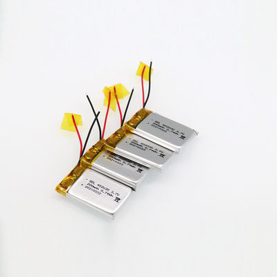 Λι-πολυμερής επαναφορτιζόμενη μπαταρία 3.7v 200mAh για το ηλεκτρικό κινητήρα