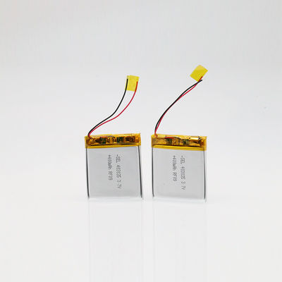 πολυμερής μπαταρία λίθιου μπαταριών 400mah lipo 3.7v για τον ιχνηλάτη 052535 ΠΣΤ τραπεζών δύναμης