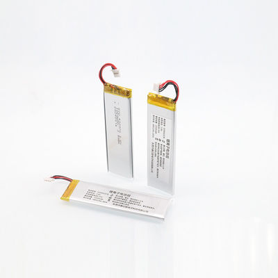 3.8V πακέτα μπαταριών πολυμερών μπαταριών 1050mAh λίθιου για τον προσδιορισμό θέσης του έξυπνου ρολογιού
