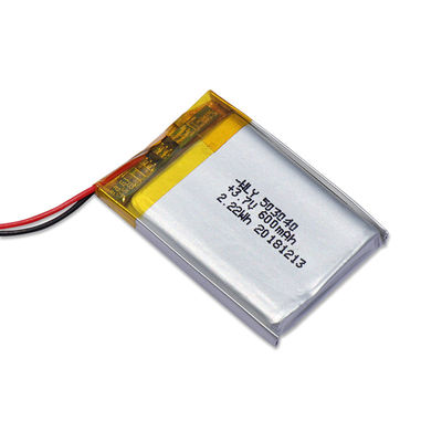 3.8V 100mAh 500830 ελαφριά αντικατάσταση μπαταριών έκτακτης ανάγκης Ultrathin