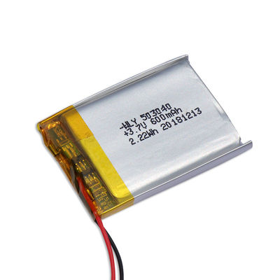 3.8V 100mAh 500830 ελαφριά αντικατάσταση μπαταριών έκτακτης ανάγκης Ultrathin