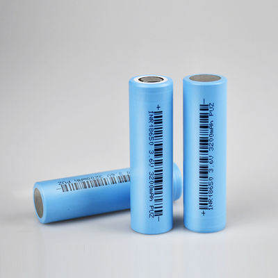 11.744Wh INR18650 3200mAh λίθιου κυλινδρικό κύτταρο κύκλων μπαταριών βαθύ