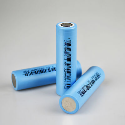 11.744Wh INR18650 3200mAh λίθιου κυλινδρικό κύτταρο κύκλων μπαταριών βαθύ